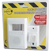 LOREX LR-KC Kablosuz Harekete Duyarlı Kapı &Ccedil;anı - Misafir Sens&ouml;r&uuml; - Ziyaret&ccedil;i Algılar - Hırsız Alarm Sistemi