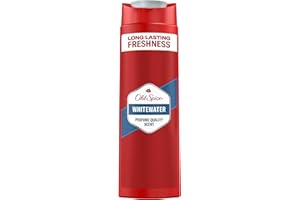 ‎OLD SPICE Old Spice Whitewater 3-in-1 Duschgel für Haar, Gesicht und Körper 400 ml, langanhaltende Frische, Duft von Parfumqualität, Tiefenreinigung