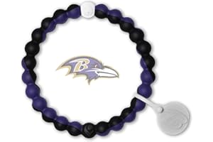 Lokai NFL Football Collection Perlenarmbänder für Männer und Frauen – Silikon-Schmuck, modisches Armband zum Aufschieben für bequeme Passform
