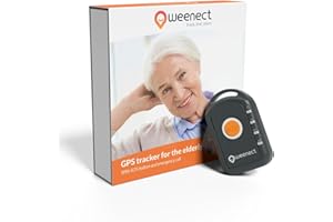 Weenect - GPS Panic button for the elderly | No distance limit | 7 day battery life | Alert button | Emergency telephone | 2G | Subscription required