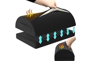 SKYNY Foot Rest for Under Desk at Work, Adjustable Desk Footrest for Office Chair & Gaming Chair,Ergonomic Footrest Pillow Desks Foot Stool for Home Airplane Car to Relieve Back Knee Pain