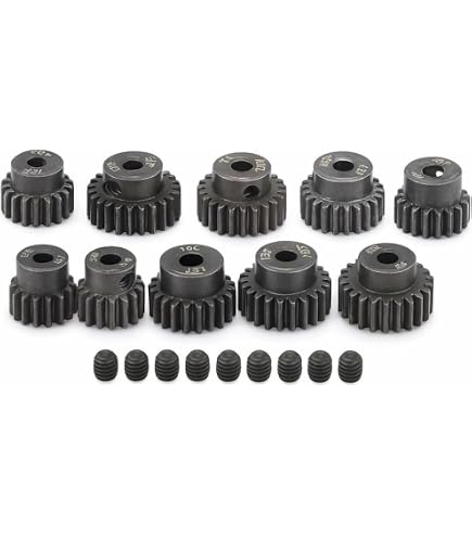 Puleggia Pignone 28T Di Distribuzione Motore In Acciaio C70 Temprato Kayo Predator 110