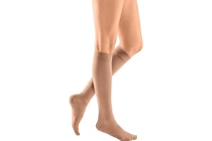 medi mediven plus Kniestrümpfe mit Spitze Unisex | Kompressionsstrümpfe CCL2 für Damen und Herren