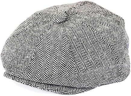 JMC Trading CompanyGrey Herringbone 8 Panel Cap
