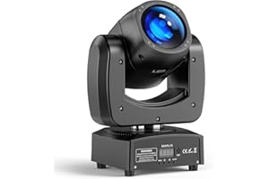 UKFOG 100W Teste Mobili Beam RGBW LED Luci da Discoteca Palcoscenico Moving Head per DJ Discoteca Club Bar Feste Natale Halloween