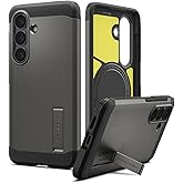 Spigen Galaxy S26 Plus ile Uyumlu Magnet Kılıf Tough Armor Mag Fit Gunmetal - ACS11052