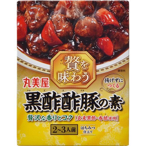 丸美屋 贅を味わう黒酢酢豚の素 140g