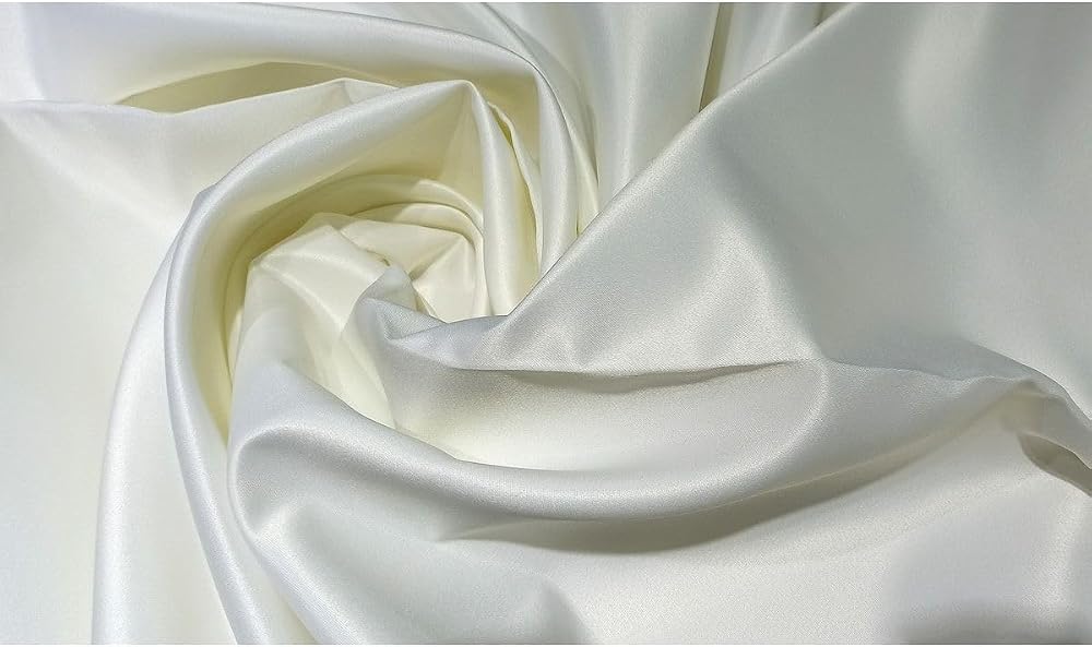 Özgün Perde (882) Krem Saten Güneşlik Perde Beyaz Güneşlik krem 220 x 200