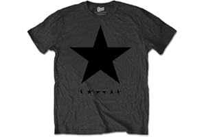 DAVID BOWIE MERCH David Bowie 'Blackstar (Black Star On Grey)' T-Shirt