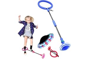 Joyibay Ball überspringen Kreativ Faltbar Blinkt Schaukelball Sportspielzeug Fitness-Spielzeug für Kinder