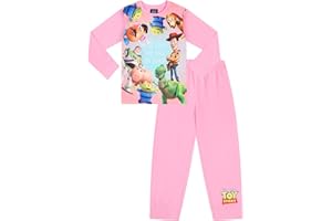 Disney Girls Toy Story The Toys Are Back In Town Long Pyjama Set Kids PJ's