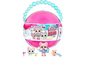 LOL Surprise Bubble Surprise Deluxe - Poupées, Animal de Compagnie, Lil Sister, Surprises, Accessoires, Déballage Bubble Surprise, Réaction Avec Mousse qui Change de Couleur - À partir de 4 ans