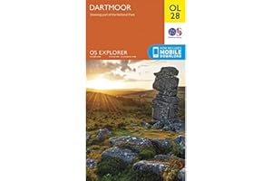 Dartmoor Map | Dartmoor National Park | Ordnance Survey | OS Explorer Map OL28 | England | Walks | Hiking | Maps | Adventure