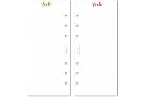 ‎SINNWUNDER SinnWunder® ToDo-Listen passend zu den Kalender-Einlagen - 40 Blatt Planer-Einlagen für ToDo's - doppelseitig bedruckt - LetteringSinn - Personal