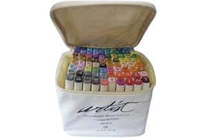 Alex Bog Set de Rotuladores Canvas Luxe Professional 80 Piezas Multicolor