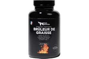 TN TEAM NUTRITION BRÛLEUR DE GRAISSE Hyper Efficace 90 CAPS | TEAM NUTRITION | Booste Métabolisme | Coupe-Faim & Régulateur d'Appétit | Lutte Contre Graisses Tenaces | Idéal Hommes & Femmes - MARQUE FRANÇAISE