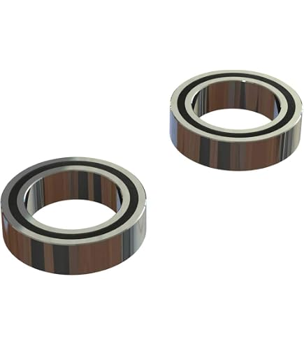 ARRMA – Mozzi Esagonali In Alluminio Rosso (2 Pezzi) – ARA311035 – Spessore 14,6 Mm – Perfetto Per Upgrade RC - 3