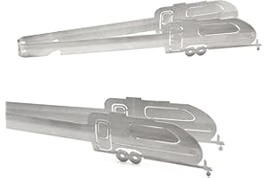 GRILL-ZANGEN.DE Grillzange Motiv Wohnwagen Camper, spülmaschinengeeignet, Geschenkidee, Männergeschenk, Campergeschenk