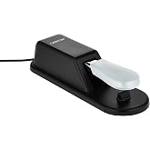 Nektar NP-2 Sustain pedal, piyano stilinde, siyah, piyano stili