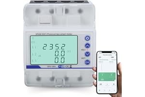 Jadeshay miernik prądu 3-fazowy 100 A 380 V AC miernik energii elektrycznej Wifi elektryczny miernik energii 3 fazy 4 przewody z kontrolą czasu/niskiego napięcia/nadprądowego/trójfazowego