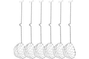 IUSOT Uranbee Lot de 6 passoires à fondue en acier inoxydable - Accessoires parfaits pour la cuisson de légumes, poissons, viandes, etc.