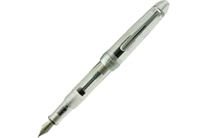 ONOGAL Jinhao 992, penna stilografica trasparente con convertitore e pennino sottile F 4669