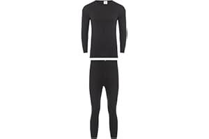 HEATWAVE THERMALWEAR Heatwave Kids Thermal Long Sleeve Top & Pants Set, Warm Winter Underwear