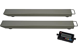 T-Mech Digitale 2 Balken Wiegebalken Industriewaage Bodenwaage Digitalwaage Palettenwaage Wiegetechnik Wägetechnik Schwerlastwaage Waage 3000kg