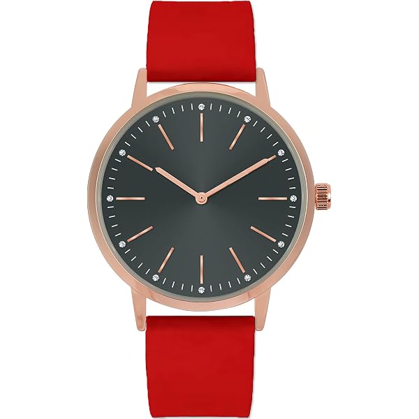 Hip Hop Damen Uhr Armband – Pink Silikon, Für 32 Mm Uhren