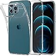 Spigen Liquid Crystal Hülle Kompatibel mit iPhone 12 Pro Max -Crystal Clear