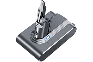 FSKE® 4000mAh Batteria per Dyson V7 Batteria di ricambio Dyson SV11 V7 Cord-free V7 Animal V7 Extra V7 Trigger V7 Motorhead V7 Pro V7 Fluffy V7 Mattress aspirapolvere per materasso V7 [21.6V 86.4Wh]