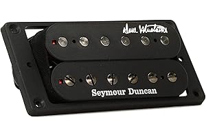 Seymour Duncan Dave Mustaine thrash fattore pickup, ponte – Trembucker, nero
