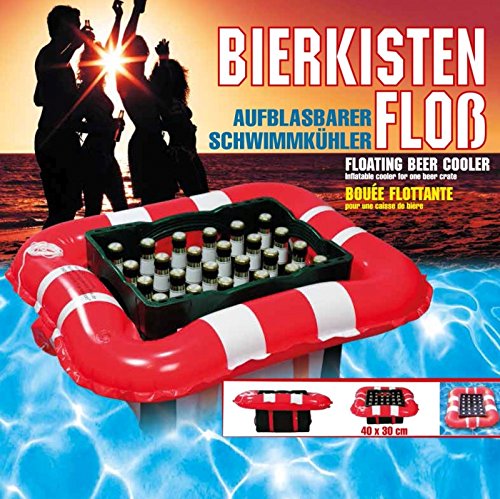 Preisvergleich Produktbild Panelize Bierkastenkühler Bierkühler aufblasbares Bierkastenfloß Getränkekühler