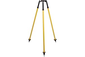 MOUNTLASER Treppiede Bipiede Rilevamento Pollice Rilascio, Treppiede in Alluminio Bipiede per Prisma Pole Surveying o Pali GPS di Total Station GPS GNSS
