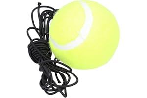 Sorandy Entrenador de Pelota de Tenis, Pelota de Entrenamiento de Tenis con Cuerda Elástica, Pelota de Práctica de Tenis para Principiantes, Jugadores de Tenis