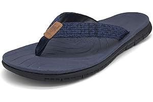 KuaiLu Chanclas Mujer Verano Playa Piscina Comodas Piel Sandalias Planas Caminar Ortopedicas Zapatos