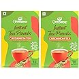GOODRICKE Instant Premix Tea - Cardamom Flavor - 10 Sachets, (Pack of 2) | Elaichi Chai | Homemade Tea | Irresistible Aroma