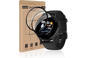 REROXE 2 Stück Schutzfolie für Panzerglas für Garmin Venu 3, HD-klar Blasenfrei Anti-Fingerabdruck Garmin Venu 3 Displayschutzfolie, Einfache Installation Dauerhaft Schutzglas für Garmin Venu 3