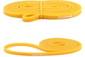 COREZONE Resistance Band | Home Gym Exercise Workout Bands for Butt, Leg, Glute, Yoga, Pilates, CrossFit, Fitness, Physical Therapy, Stretch | Multicoloured Resistance Bands for Men & Women