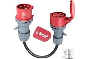 CEE-adapter 32A till 16A strömadapter