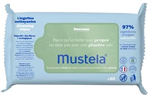 Mustela - Detergenti Salviette 60 pz