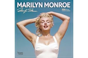 Marilyn Monroe OFFICIAL | 2026 7 x 14 Inch (Hanging) Monthly Mini Wall Calendar | BrownTrout | USA American Actress Celebrity