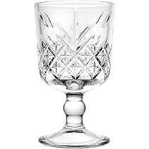Coffret De 6 Verres à Pied En Verre 25cl - Transparent - ZEN