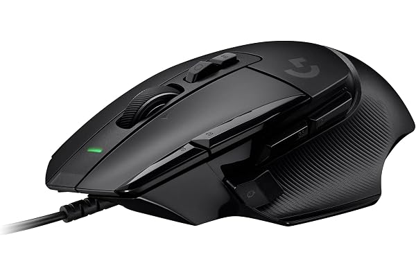 Logitech G G502 X Souris Gaming Filaire - LIGHTFORCE Boutons primaires Hybrides Optique-mécanique, capteur Gaming Hero 25K, Compatible avec PC - macOS/Windows - Noir