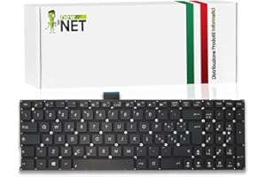 NEW NET NewNet Keyboards - Tastiera Italiana Compatibile con Notebook ASUS X555LP X555LI X555UA X555UJ X555UB F555U F555UJ F555L F555LP F555Q F555LI F502 F502C F502CA X502 X502CA X502C P553 P553M
