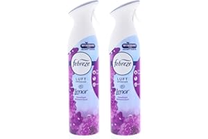 2 x Febreze Lenor Amethyst odświeżacz powietrza po 300 ml usuwa zapachy
