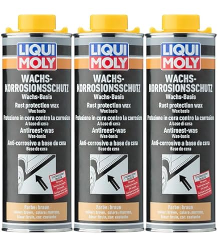 LIQUI MOLY WACHS UNTERBODEN SCHUTZ ANTHRAZIT Schwarz 500ml - Foto 9