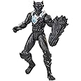 Marvel Classic Avengers Mech Strike Monster Hunters Black Panther Figure 6" - for Kids Ages 4 and Up, F4426