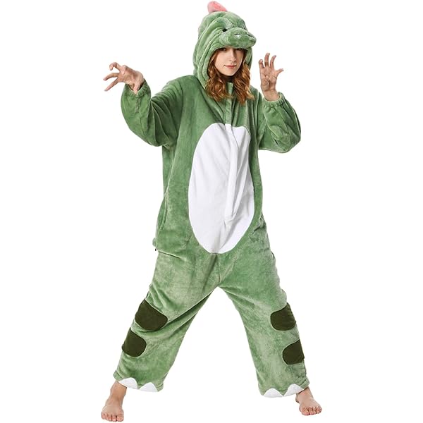 Onesie Cosplay Pyjama Kigurumi ZKomoL - Déguisement Animaux Adulte Unisexe Combinaison De Fete Femme