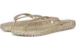 Ilse Jacobsen HORNBÆK | Cheerful01 | Damen Flip Flops mit Glitter | Dänische Design | Sommer Strand Zehentrenner